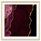 Burgundy & Gold Agate Texture 15 thumbnail