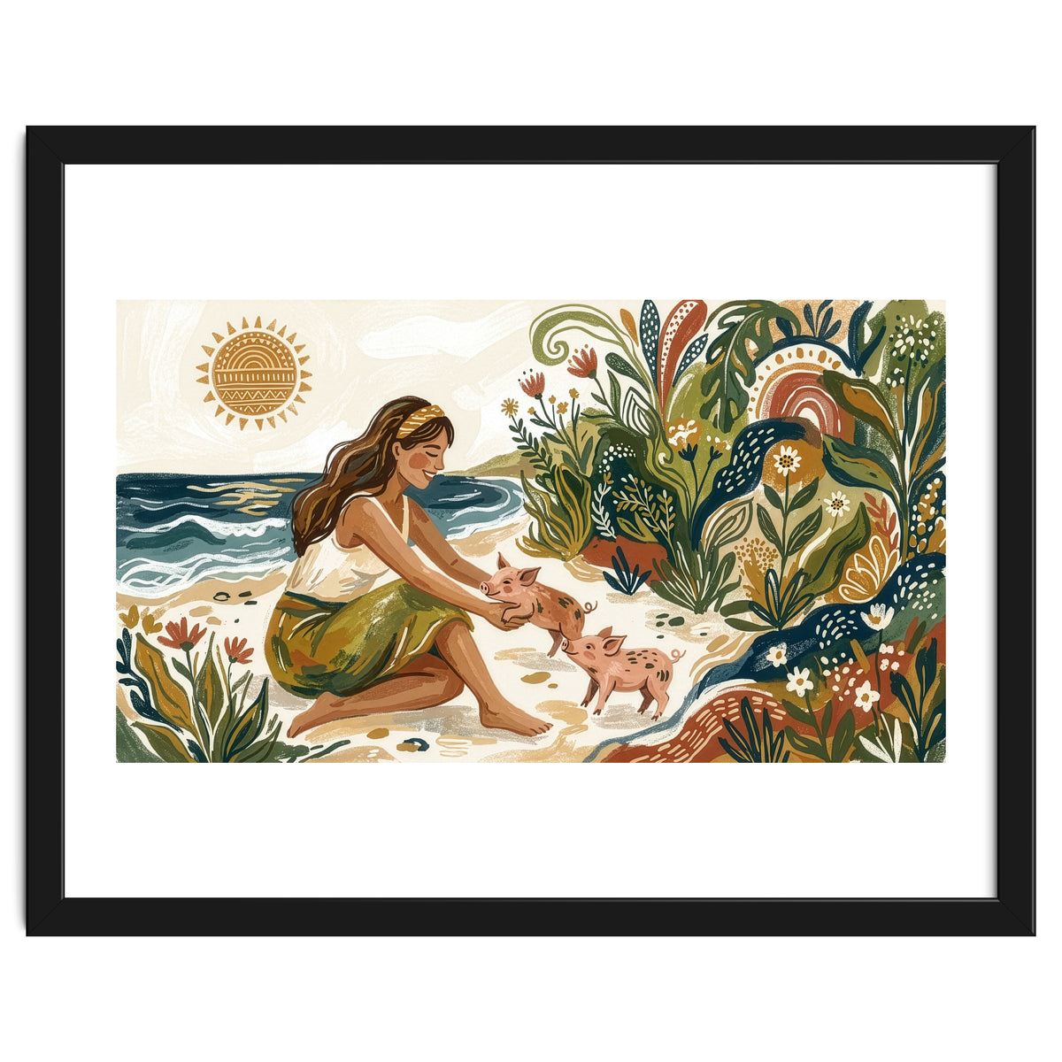 Playful Pigs Paradise