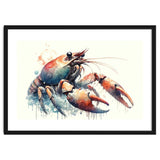 Colorful Lobster Watercolor thumbnail