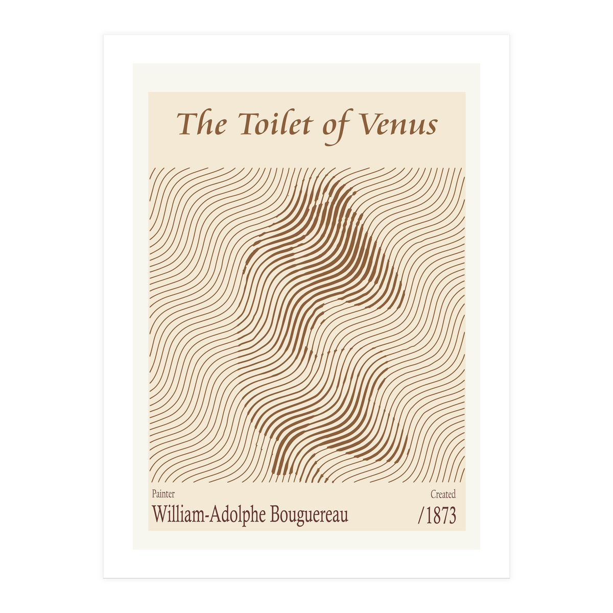 The Toilet Of Venus – William Adolphe Bouguereau (1873) (Print Only)