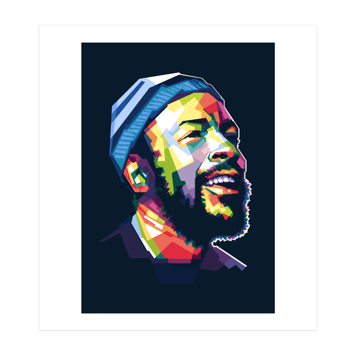 Marvin Gaye WPAP (Print Only)
