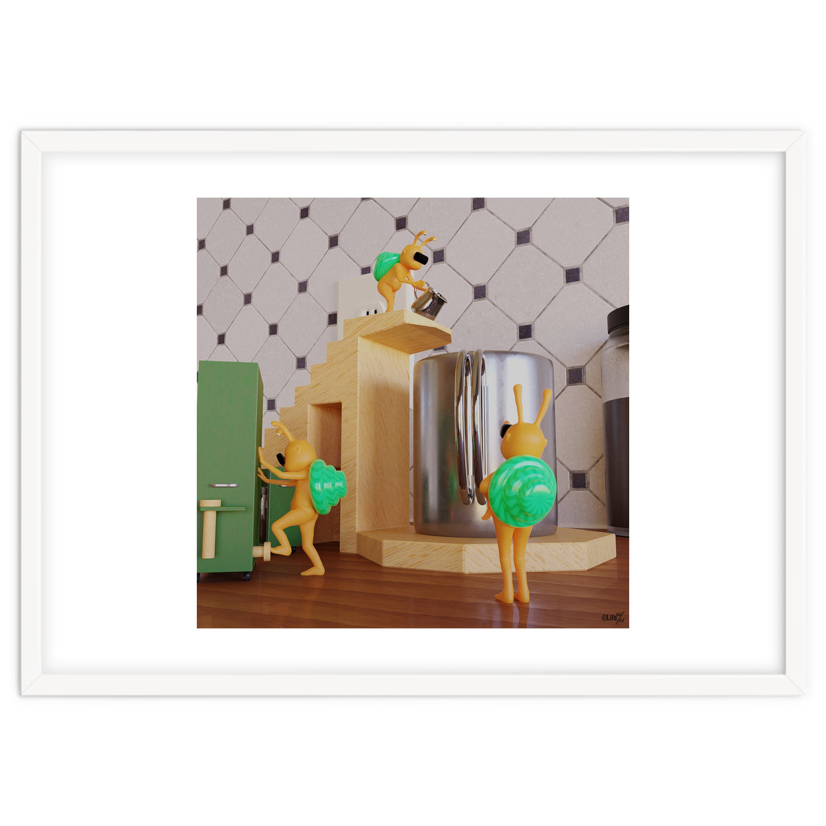 Coffee Support - angle #3 (Lwuba 040 Coffee Support 03)