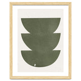 GREEN WATERCOLOR SHAPES NO.3 thumbnail