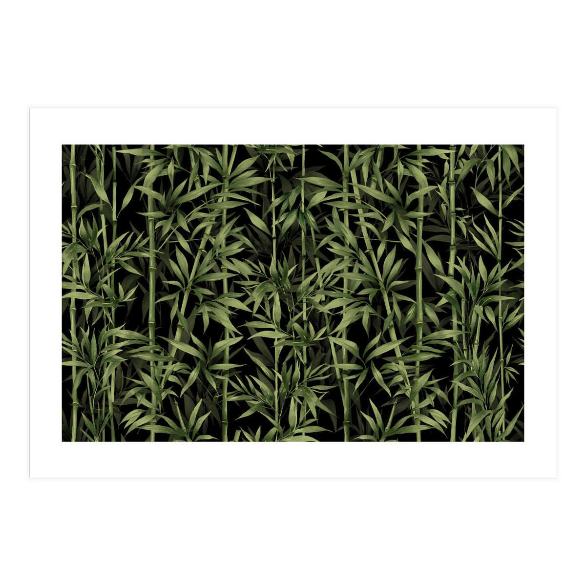 Bamboo Black (Print Only)