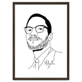 Malcolm X Illustration thumbnail