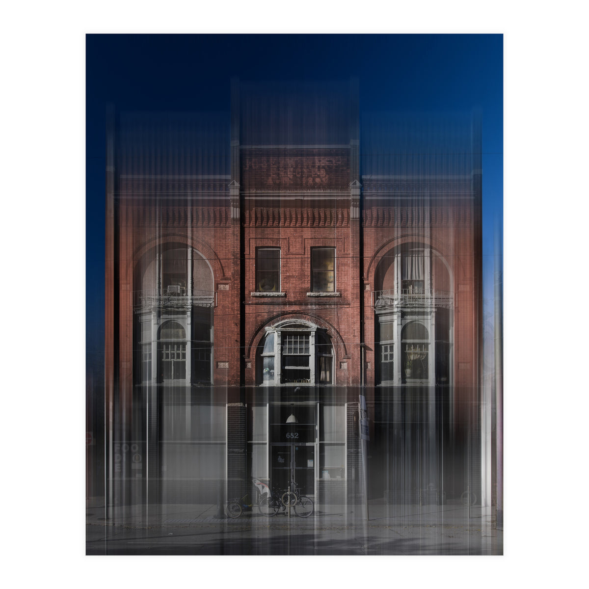 Joseph White Building No 7 Color Blur Version (Print Only)