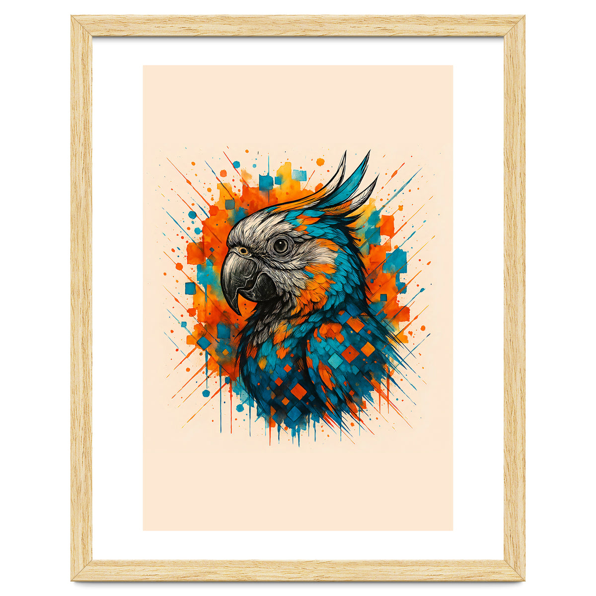 Parrot Animal Watercolor