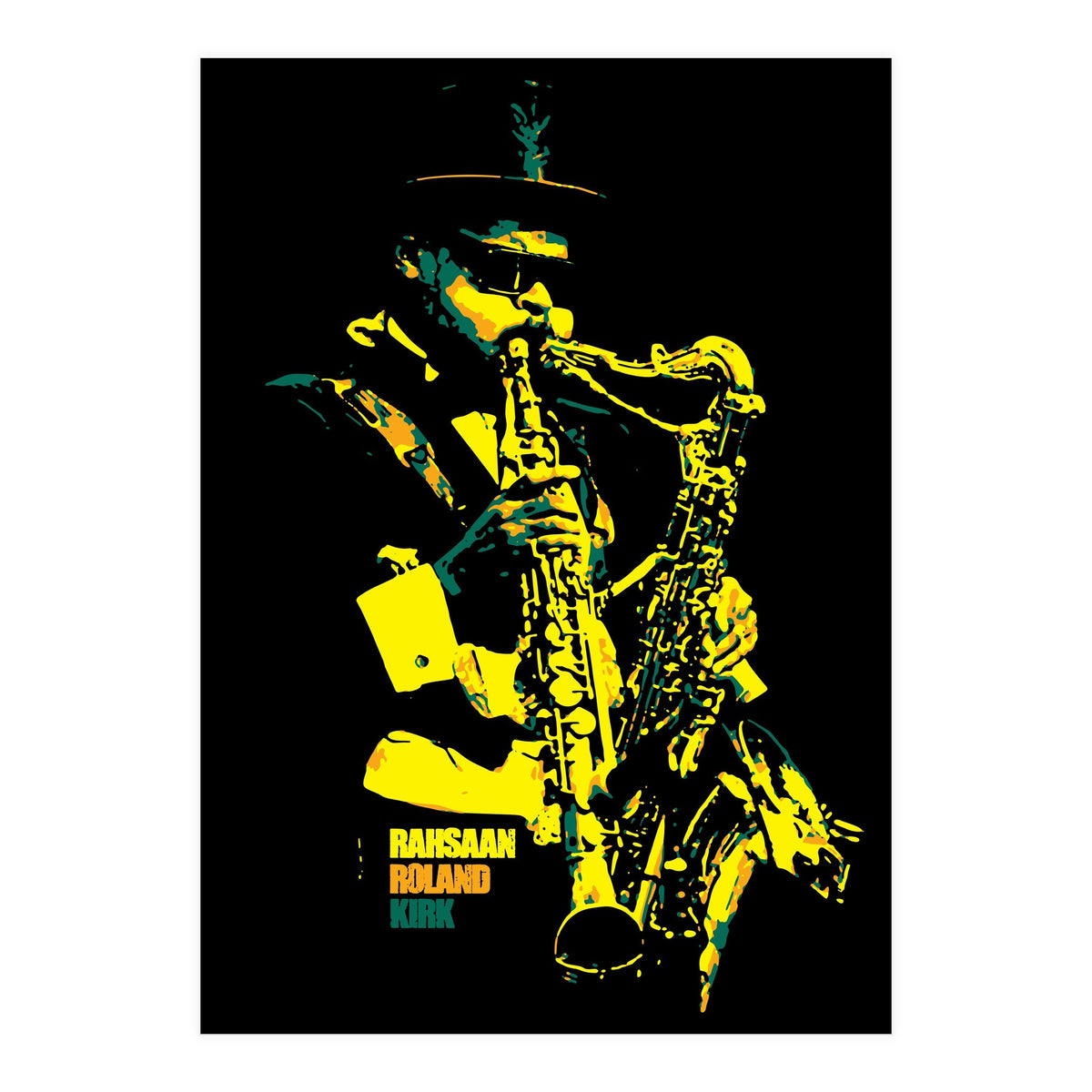 Rahsaan Roland Kirk v6 (Print Only)