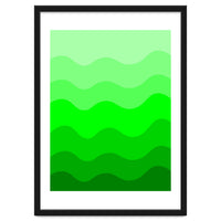 Green gradient design