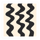 Squiggly Lines - monochrome (Print Only) thumbnail