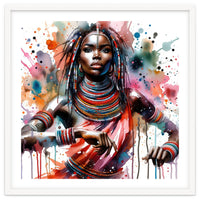 Beaded Majesty Dancer Portrait