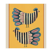 Striped Bird Pair II (Print Only)