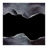 Black & Silver Glitter Agate Texture 04 (Print Only) thumbnail