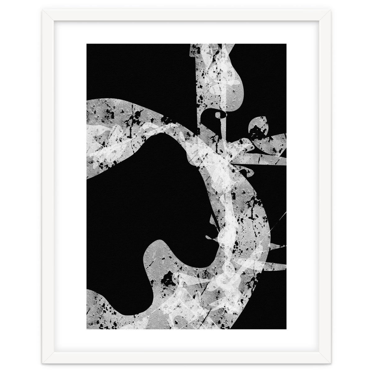 Black and White Abstract
