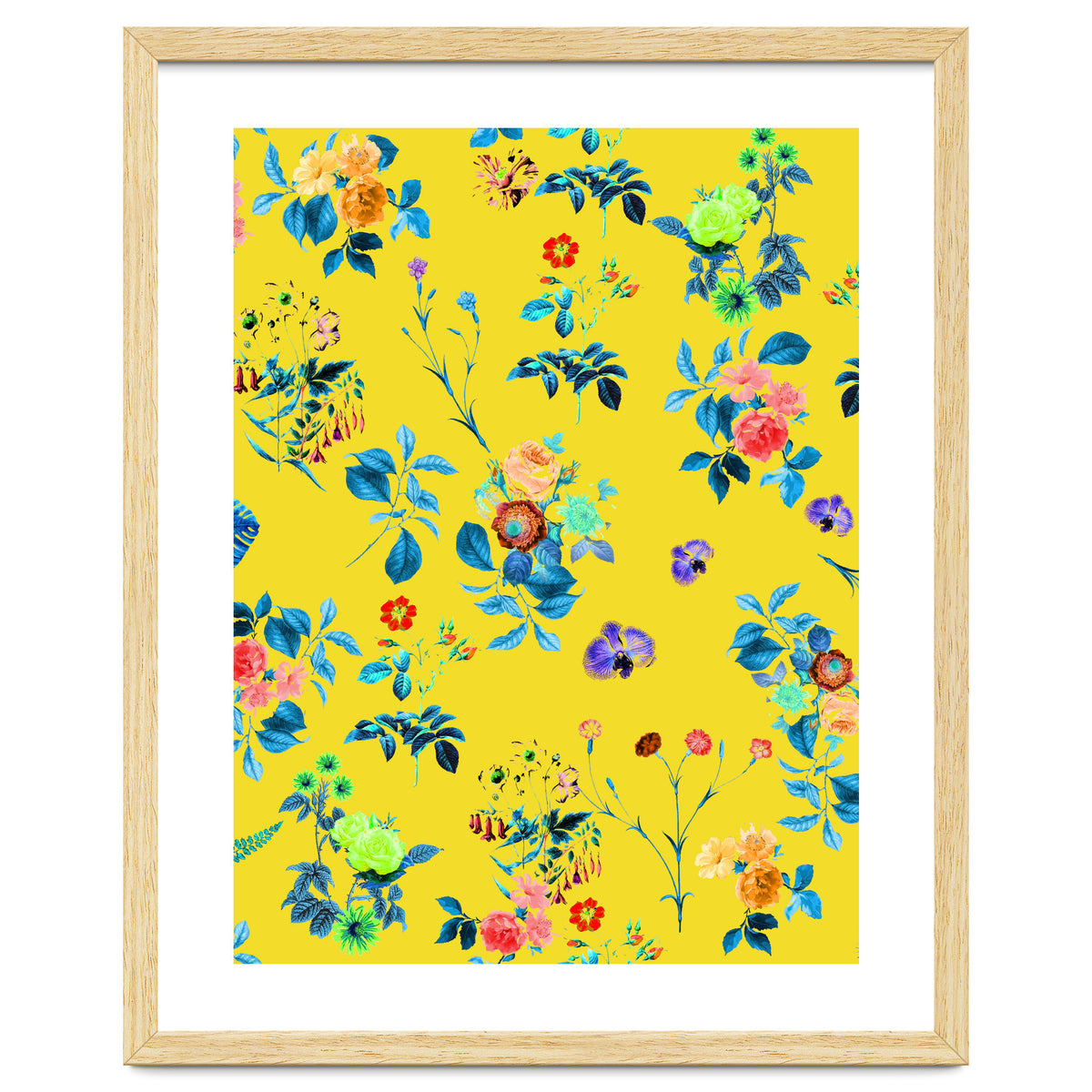 Floral Shower || #society6 #decor #buyart