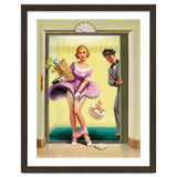Pinup Sexy Girl Had Accident While Leaving The Elevator thumbnail