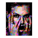Taylor Swift Colorful Art 5 (Print Only) thumbnail