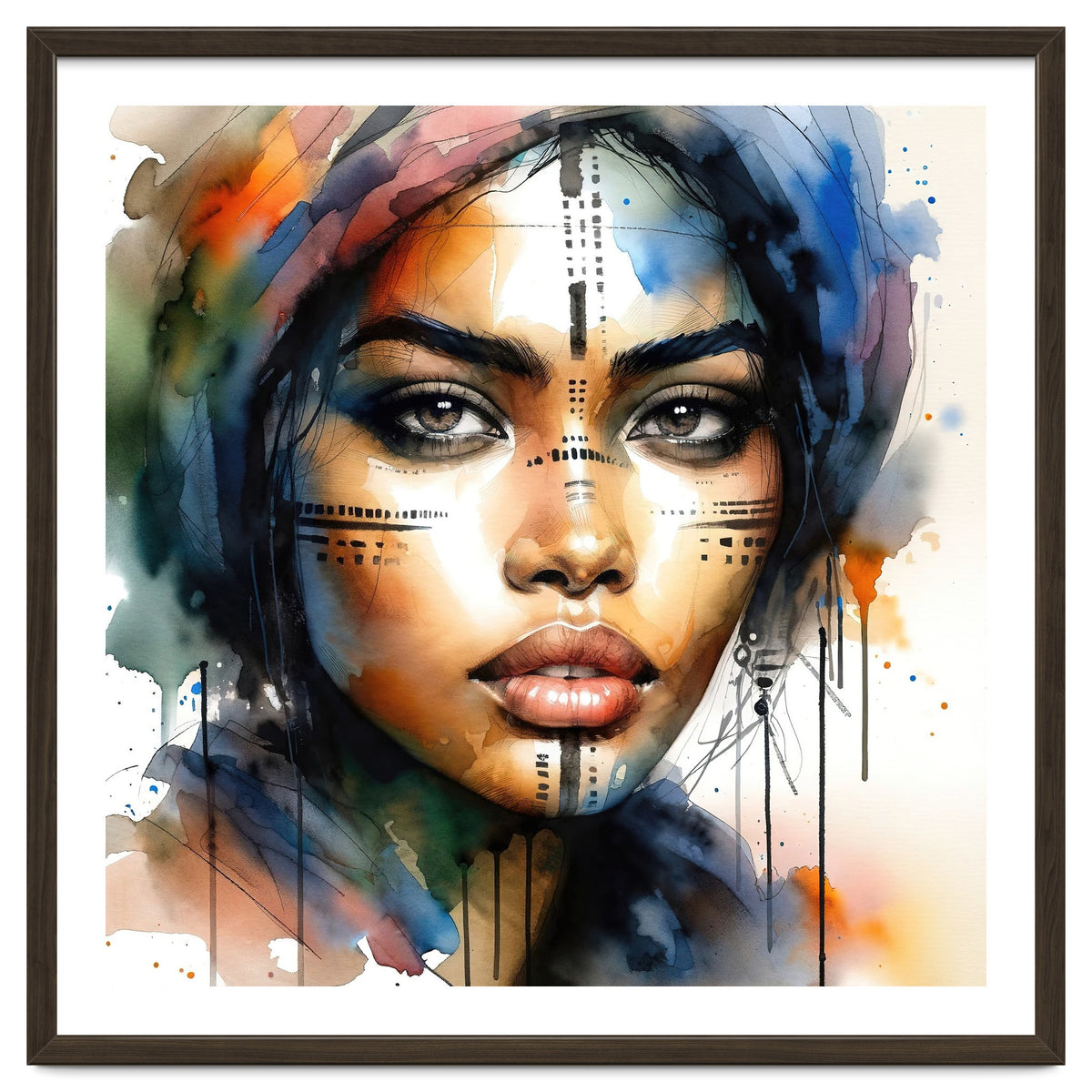 Tribal Muse Portrait