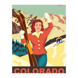 Colorado Ski Girl (Print Only) thumbnail