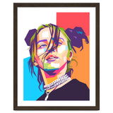 Billie Eillish wpap art thumbnail
