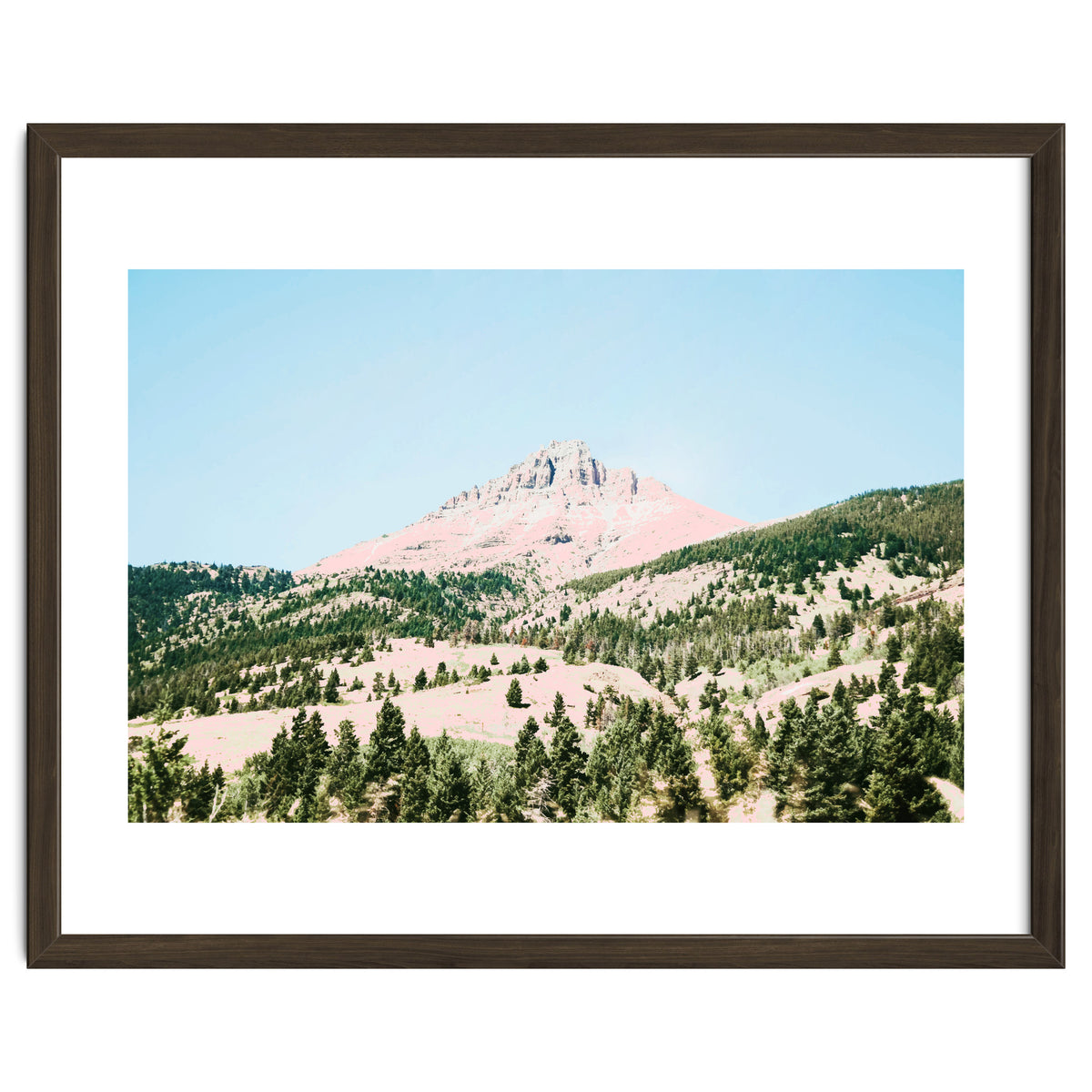 Happy Mountain #society6 #decor #buyart