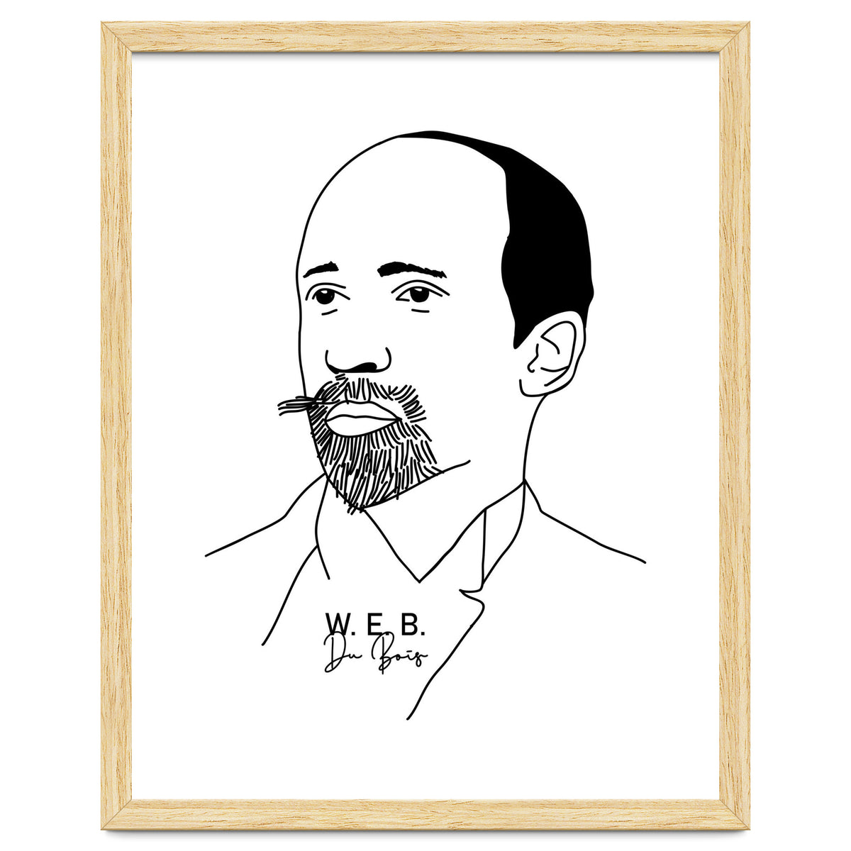 W. E. B. Du Bois Pan-Africanist Civil Rights Activist.