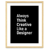 Always Think Creative Like A Designer thumbnail