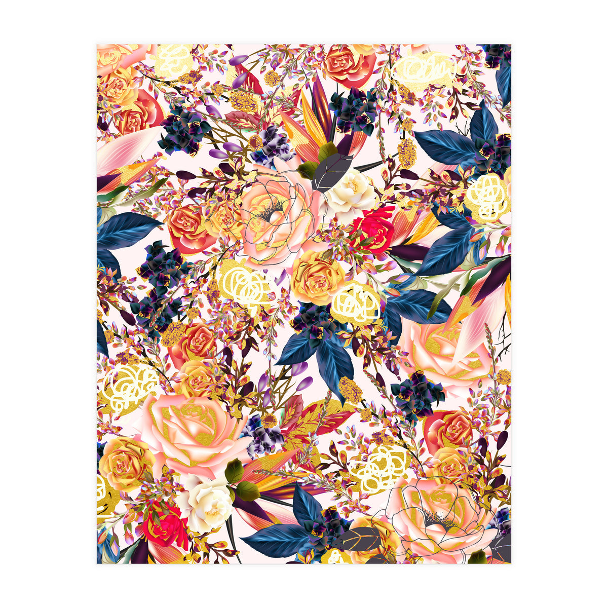 Rustic Floral #society6 #decor #buyart  (Print Only)