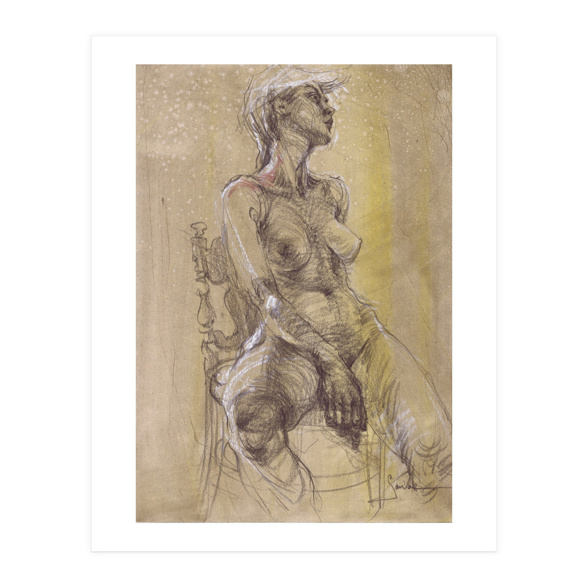 Mesmerizing Elegance (Print Only)