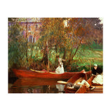 John Singer Sargent / 'The Boating Party', 1889, Oil on canvas, 88 x 92 cm. (Print Only) thumbnail