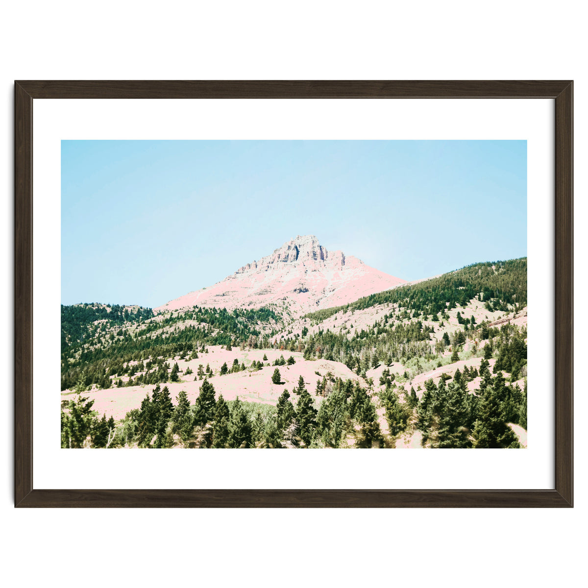 Happy Mountain #society6 #decor #buyart