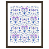Bohemian Garden Blue Pattern thumbnail