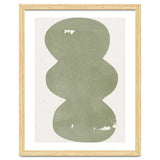 GREEN WATERCOLOR SHAPES NO.2 thumbnail