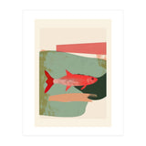 Red Fish Abstract (Print Only) thumbnail