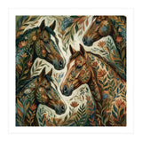 Wild Horses In Bloom (Print Only) thumbnail