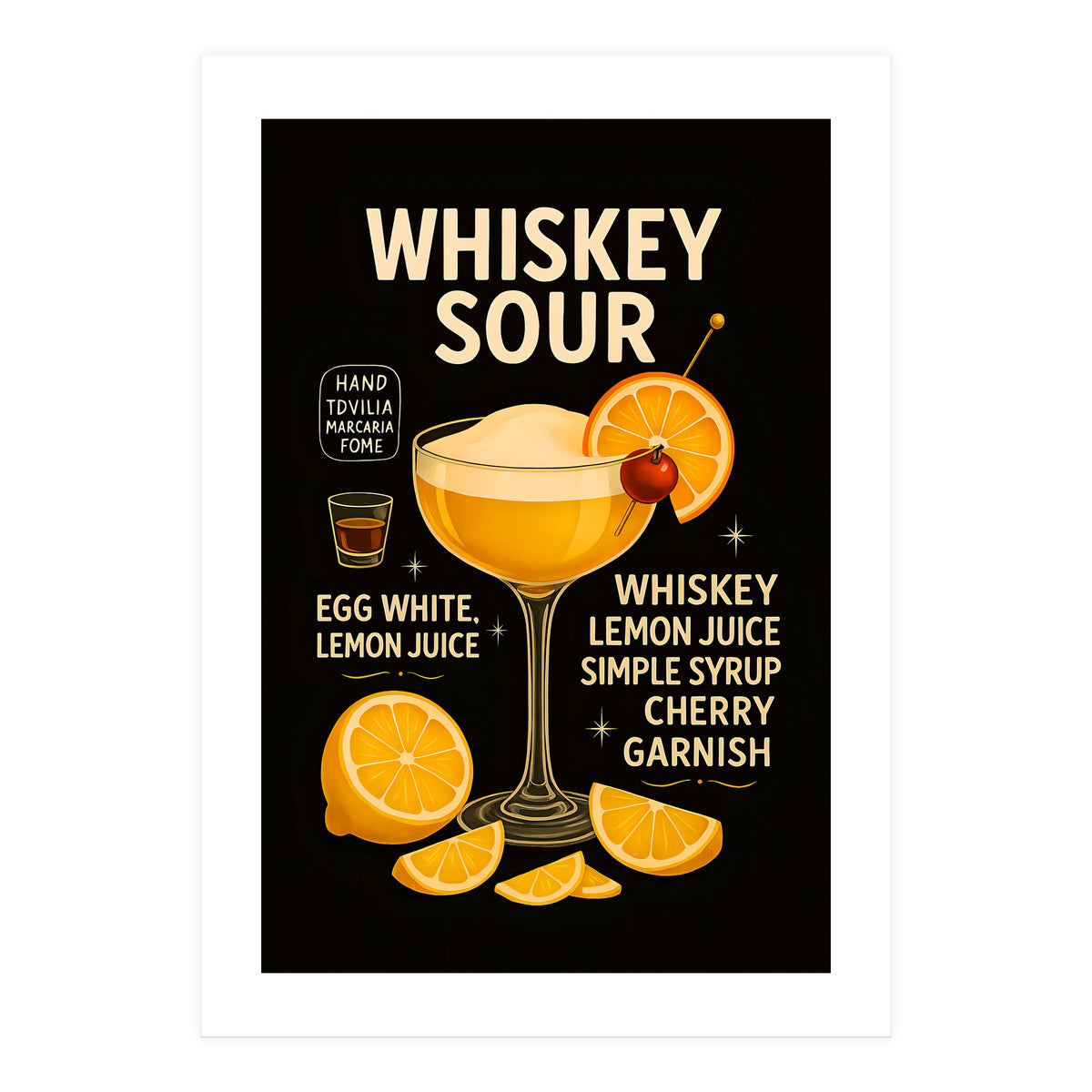 Whiskey Sour (Print Only)