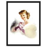 Beautiful Smiling Lady In White thumbnail