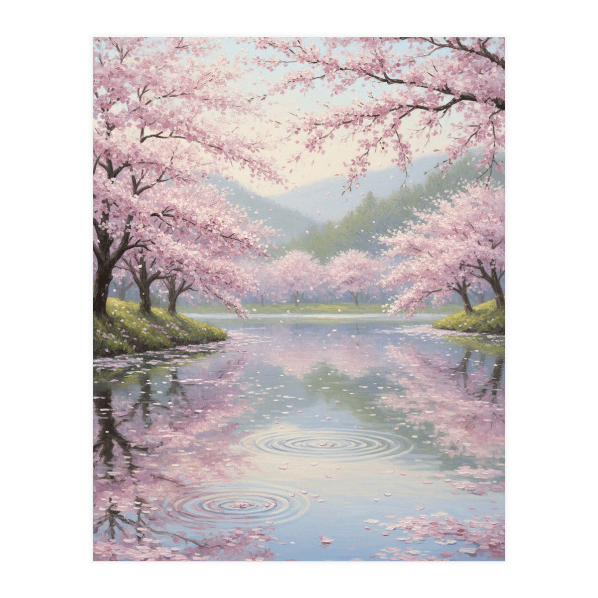 Ephemeral Spring Ripples (Print Only)