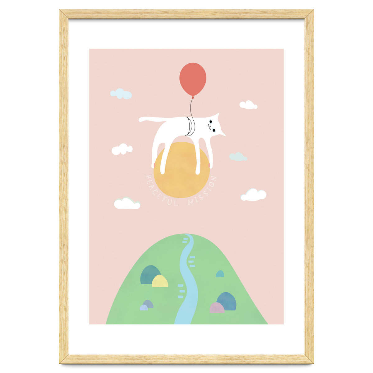 PEACEFUL MISSION CAT