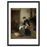 The Evening Prayer. Dating: 1857. Measurements: h 46.5 cm × w 38.5 cm; d 6.4 cm. thumbnail