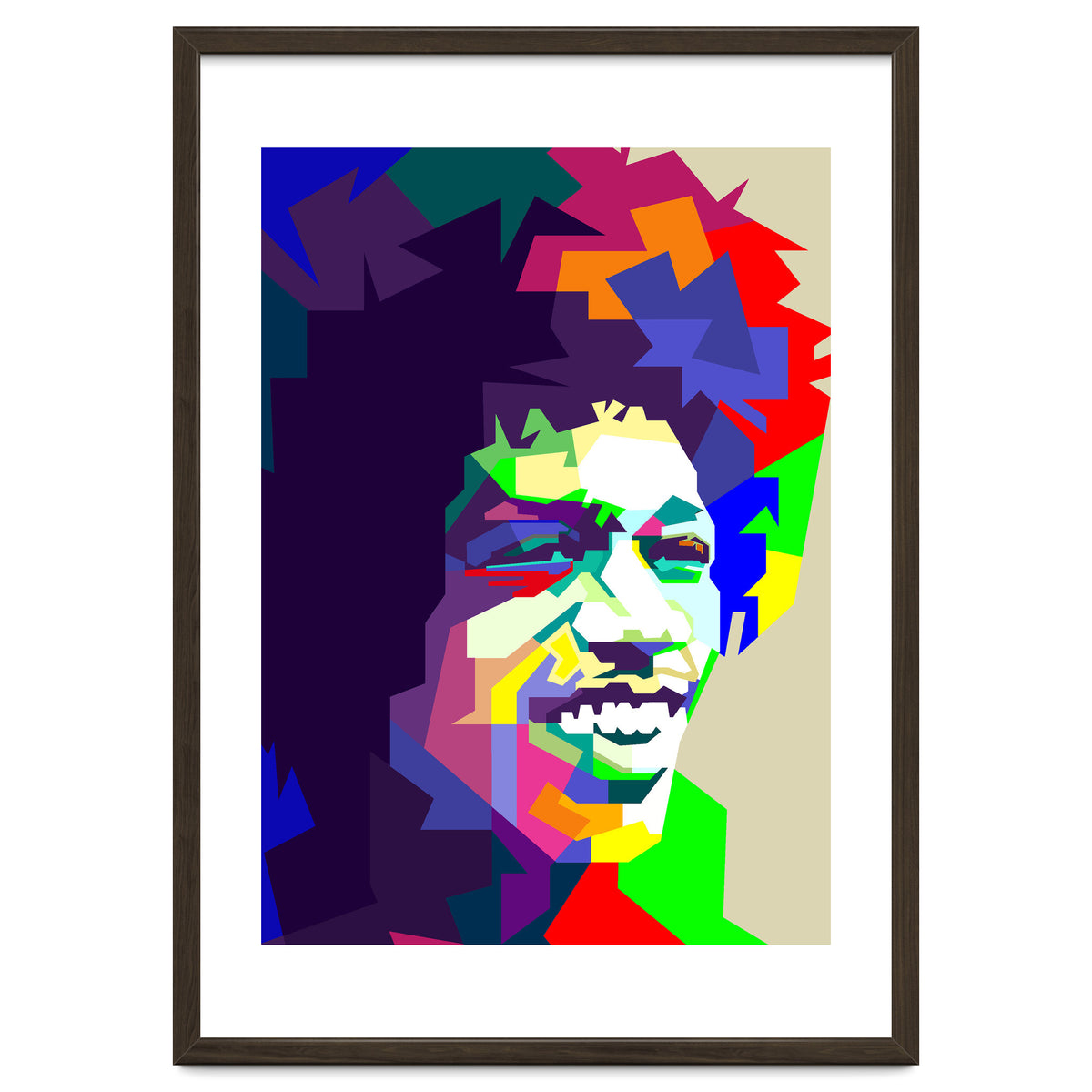 Jimi Hendrix Rock And Blues Music Pop Art