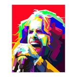 Steven Tyler Aerosmith Singer Classic Rock WPAP Style Illustration Trending Now (Print Only) thumbnail
