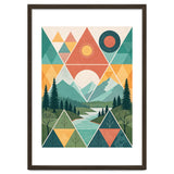 Geometric Convergence: A Mosaic of the Alpine Wilderness thumbnail