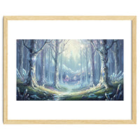 Crystal Forest: Ethereal Fantasy Landscape