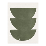 GREEN WATERCOLOR SHAPES NO.3 (Print Only) thumbnail