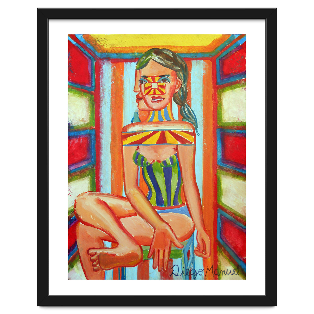 Mujer En La Silla 10