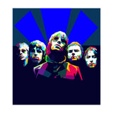 OASIS British Rock Band Art WPAP Trending Now (Print Only) thumbnail