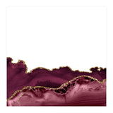 Burgundy & Gold Agate Texture 30  (Print Only) thumbnail