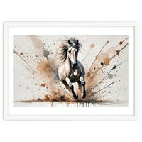 Galloping Horse Front View