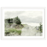 A natural hot spring landscape where steam rises - Iceland thumbnail